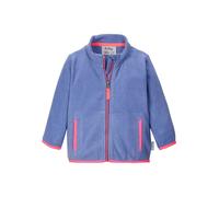 Fleecejacke "FIOS 1 MNS FLC JCKT", Kinder, Gr. 110/116, blau (indigo), Oberstoff: 100% Polyester, FIRST INSTINCT BY KILLTEC, sportlich, Jacken, Fleecejacke mit Streifen, Kinnschutz, Namensetikett, Tas
