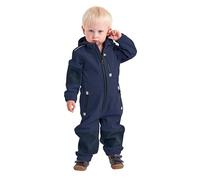 First Instinct by killtec Jungen FIOW 35 MNS ONPC Softshell Overall mit Kapuze, 86/92, dunkelblau