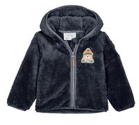 first instinct by killtec Kinder Fleecejacke/Teddy Fleece mit Kapuze FIOW 3 MNS FLC JCKT, dunkelnavy, 86/92, 44621-000