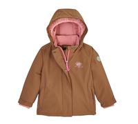 FIRST INSTINCT by KILLTEC Kinder Funktionsjacke FIOW 38 MNS JCKT mit Kapuze 122/128 Braun