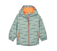 first instinct by killtec Kinder Funktionsjacke/Regenjacke wasserdicht mit Kapuze und Grow-Up Funktion FIOS 25 MNS JCKT, helles naturgrün, 98/104, 44182-000