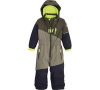 first instinct by killtec Kinder Skioverall/Schneeanzug mit Kapuze FISW 27 MNS ONPC, dunkeloliv, 98/104, 42106-000