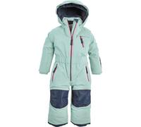Killtec first instinct by killtec FISW 34 MNS Jckt and PNTS 3 in 1 Skioverall/Schneeanzug mit abzippbarer Hose und Kapuze, wasserdicht, stahlmint, 86-92