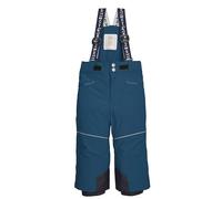 First Instinct by killtec Kinder Skihose/Funktionshose mit Trägern und Schneefang FISW 48 MNS SKI PNTS, Denim dunkelpetrol, 110/116, 43392-000