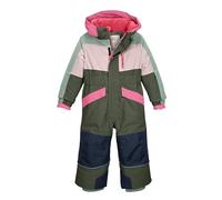 first instinct by killtec Kinder Skioverall mit Kapuze FISW 47 MNS ONPC, moos/pink, 110/116, 43394-000