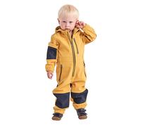 first instinct by killtec Jungen FIOW 35 MNS ONPC Softshell Overall mit Kapuze, Dark Sun, 86/92