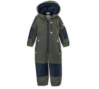 Overall "FIOW 35 MNS ONPC", Jungen, Gr. 110/116, grün (dunkelgrün), Oberseite: 100% Polyester;Rückseite: 100% Polyester;Futter: 100% Polyester, FIRST INSTINCT BY KILLTEC, Overalls, Softshellanzug mit 