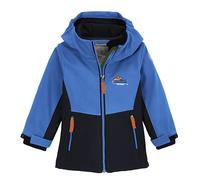 first instinct by killtec Kinder Softshelljacke/Outdoorjacke mit Kapuze FIOW 5 MNS SFTSHLL JCKT, himmelblau, 86, 42116-000