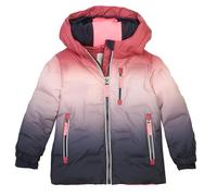 KILLTEC Steppjacke mit Kapuze Farbverlauf 98 rosa/marine