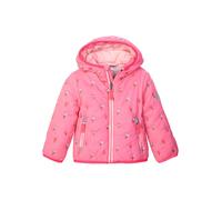 first instinct by killtec Unisex Baby Fios 17 Mns Qltd Jckt Wattierte Jacke Mit 3D Effekt Und Kapuze, Rosa, 98-104 EU