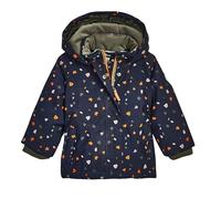 KILLTEC Winterjacke mit Kapuze Blätter 98 marine/bunt