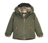 Funktionsjacke "FIOW 56 MNS JCKT", Jungen, Gr. 110/116, grün, Obermaterial: 100% Polyester;Futter: 100% Polyester;Füllung: 100% Polyester, FIRST INSTINCT BY KILLTEC, Jacken, Wasser- und winddichte Kin