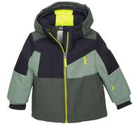 First Instinct By Killtec Unisex Baby Fisw 42 Mns Jckt Skijacke/Funktionsjacke Mit Kapuze Und Schneefang, Moos, 122-128 EU