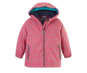 First Instinct Winterjacke Fiow 28 Graphic (PFC-frei, wasser- und winddicht) malve pink Kleinkinder, Größe 74/80