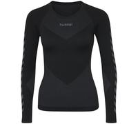 First Seamless Damen Unterhemd, schwarz, Gr. L