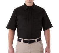 First Tactical - V2 BDU Short Sleeve - Taktisches Kurzarmhemd - Black M