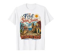 First Time' in San Juan Puerto Rico Adventure Preisgünstiges Grafik-T-Shirt