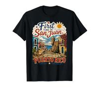 First Time' in San Juan Puerto Rico Adventure Preisgünstiges Grafik-T-Shirt