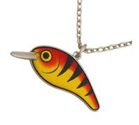Fisch-Halskette für Damen, handgefertigt, bunt, leicht, Charm-Anhänger | Fischschmuck, handgefertigt, leicht, bunt, Unisex, Marine-Schmuck, Zubehör für Freizeit, formelle Schwimmen, Reisen, Surfen