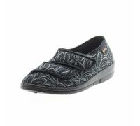 Fischer Markenschuh 203541 Damen Hausschuh Dora Schwarz, schwarz(schwarz), Gr. 37