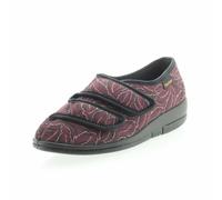 Fischer 203541 34+ Damen Hausschuh Dora Dunkelrot (Bordo) Rot 37