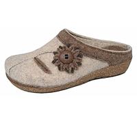 Fischer Conny, Damen Pantoffeln, Beige (Birke 801), 41 EU (7 UK)