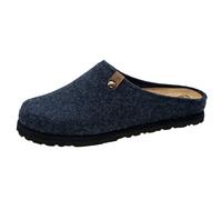 Fischer Damen Hausschuh Filz Pantoffel lose Einlagen 625003, Größe:39 EU, Farbe:Blau