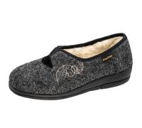 Fischer Damenschuhe Hausschuhe ANTHRAZIT ANTHRAZIT - Gr. - 41