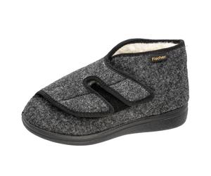 Fischer Damenschuhe Hausschuhe ANTHRAZIT ANTHRAZIT - Gr. - 47