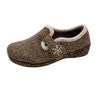 Fischer Damenschuhe Hausschuhe BEIGE BEIGE - Gr. - 41