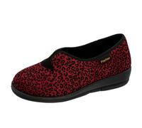 Fischer Damenschuhe Hausschuhe BORDOSCHWARZ BORDOSCHWARZ - Gr. - 37