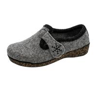 Fischer Damenschuhe Hausschuhe GRAU GRAU - Gr. - 41