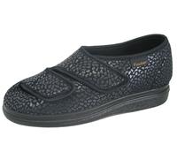 Fischer Damenschuhe Hausschuhe SCHWARZ SCHWARZ - Gr. - 39