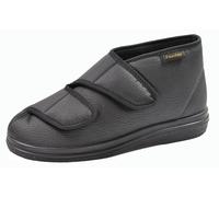 Fischer Hohe Hausschuhe Ortho – Herren, Klett, Schwarz (222) Größe 46 EU