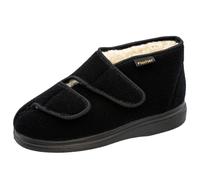 Fischer Damenschuhe Hausschuhe SCHWARZ SCHWARZ - Gr. - 46