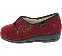 Fischer Damen Dora Sandalen, Rot (Bordo 341), 37 EU