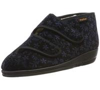 Fischer Damen Dora Hohe Hausschuhe, Blau (Blauschwarz 552), 42 EU