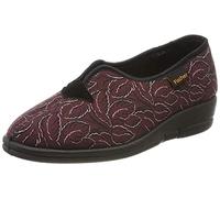 Fischer Dora, Damen Niedrige Hausschuhe, Rot (bordobunt 349), 38 EU