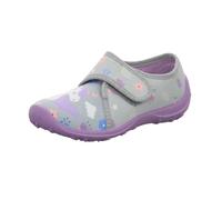 Fischer Boogy Hausschuh, Grau/Lila, 33 EU