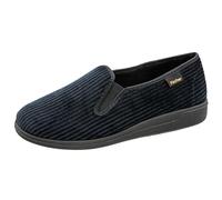 Fischer Herren-Hausschuh Frank – Blau (Midnight 502) – Größe 43 EU