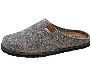Fischer Herren Hausschuh Filz Pantoffel Leder Fußbett Helge 0924