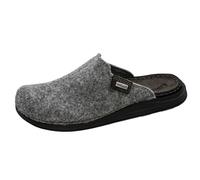 Fischer Herren Hausschuh Filz Pantoffel mit gepolsterter Lederdecksohle 626810