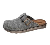 Fischer Herren Hausschuh recycelter PET Filz gepolsterte Ledersohle Lars 656661