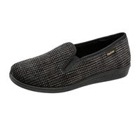 Fischer Herrenschuhe Hausschuhe GRAUSCHWARZ GRAUSCHWARZ - Gr. - 45
