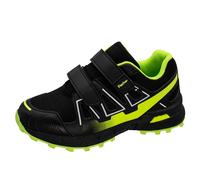 Fischer Kinderschuhe Klettschuhe / Slipper SCHWARZGRUEN SCHWARZGRUEN - Gr. - 33