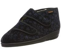 Fischer Damen Dora Hohe Hausschuhe, Blau (Blauschwarz 552), 42 EU