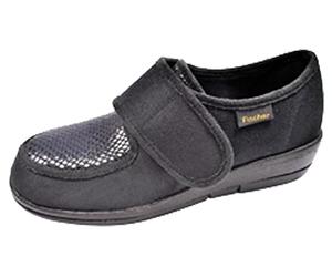 Fischer Markenschuh Damen-Klett-Hausschuh