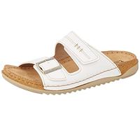 Pantolette FISCHER, Damen, Gr. 42, weiß, Lederimitat, Schuhe Pantolette (88701408-42) weiß