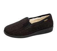Fischer Herren-Hausschuhe Frank niedrig Braun (Braun 777) 40 EU