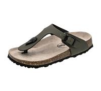Fischer Markenschuh Unisex - Kinder, Jungen,Mädchen, Pantoletten, Pantoletten,kleinkinder,kinderschuhe,schlupfschuhe,slides,Olive,27 EU / 9.5 UK